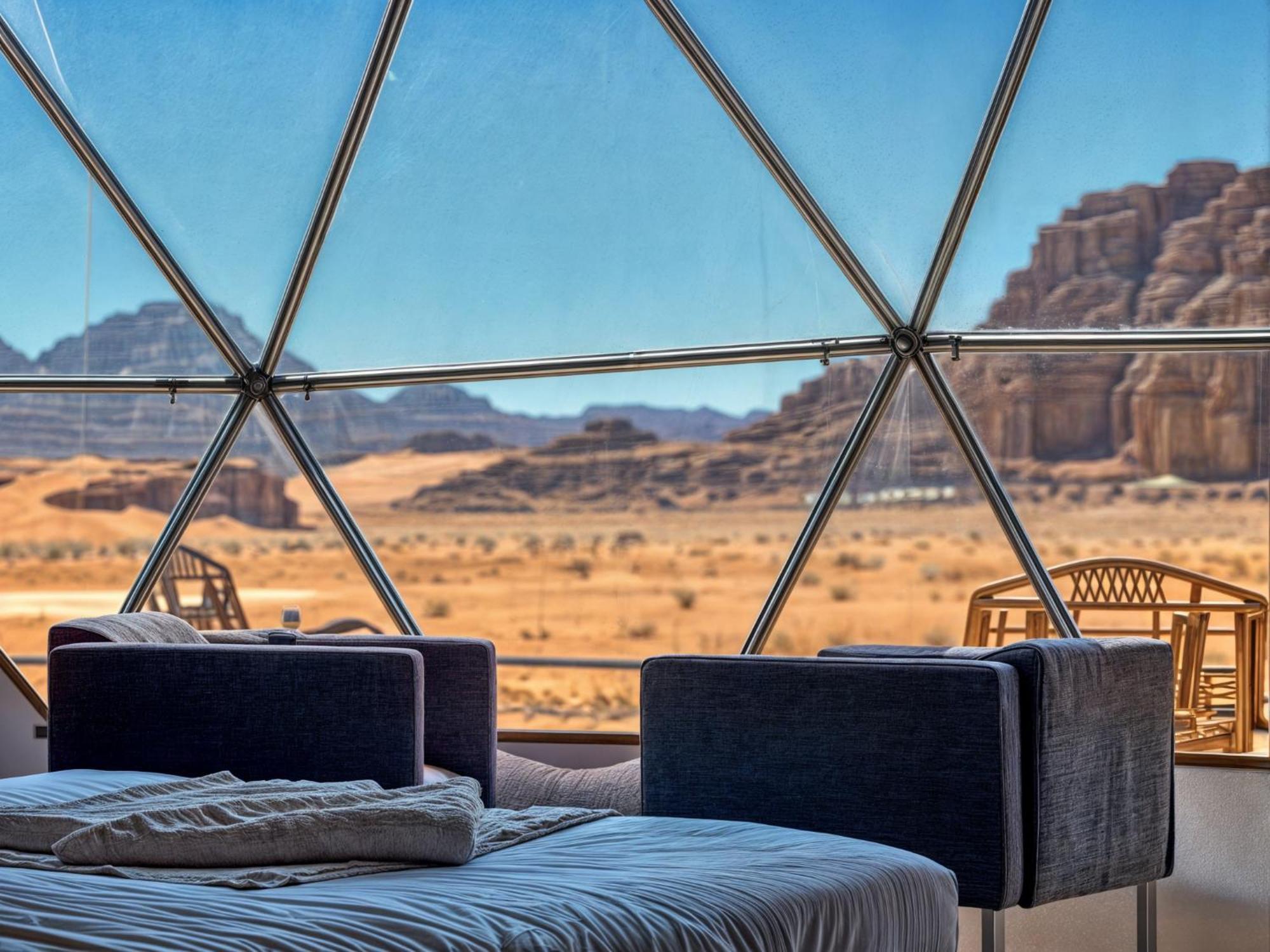 Wadi Rum Sunset Camp Exterior photo